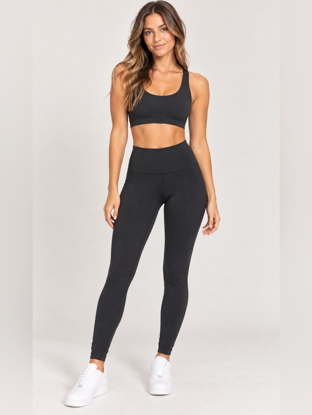 Lululemon Black Mid-Rise Leggings